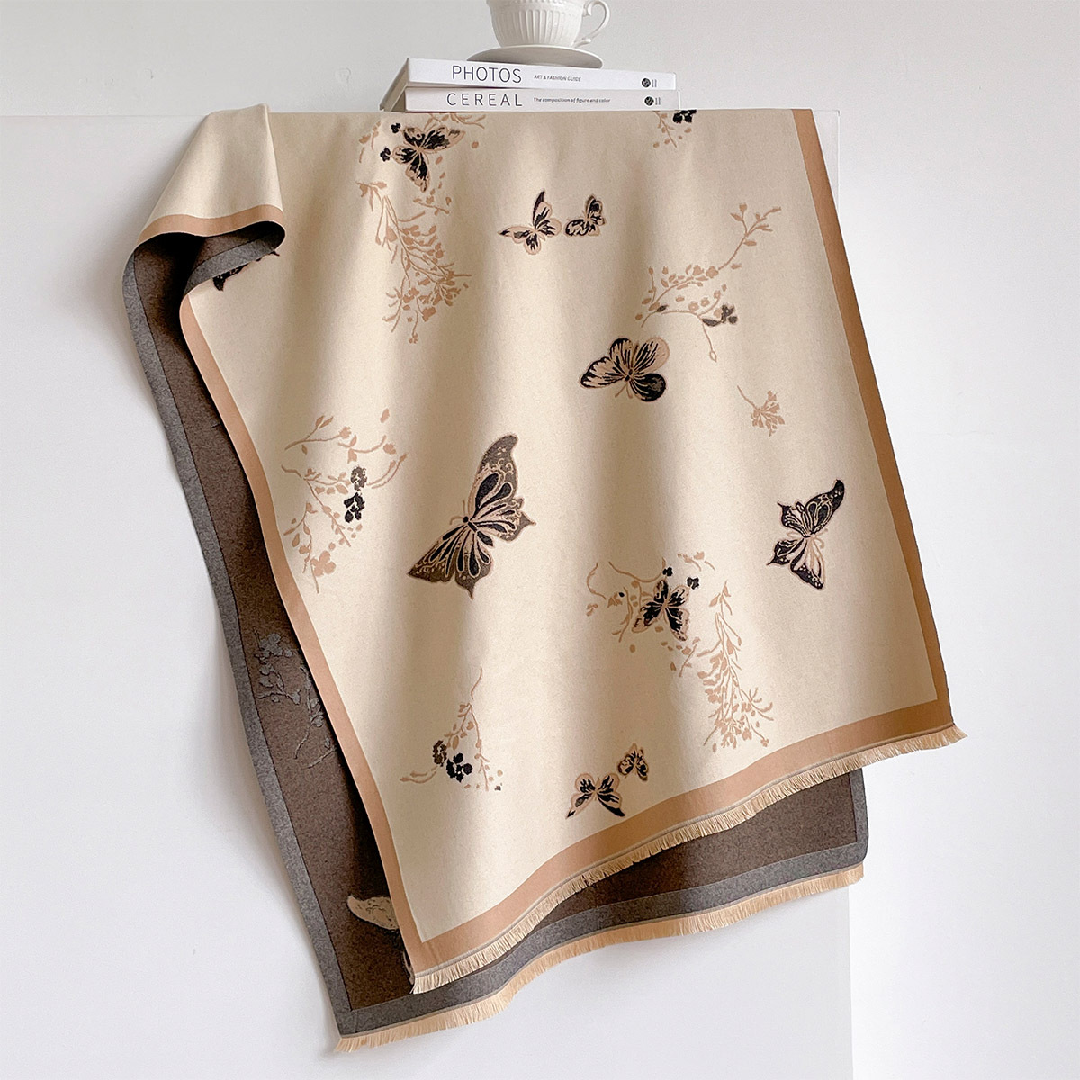 Women Imitation Cashmere Scarf - огляд і ціна Cashmere Pashmina Wrap