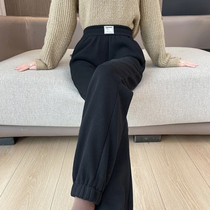 Winter New Thickened Fleece Li - огляд і ціна Corduroy Pant Warm