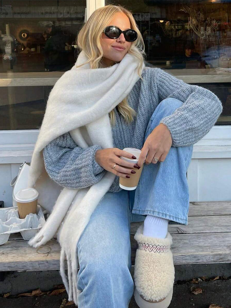 Luxury Winter Scarf for Women  - огляд і ціна Cashmere Pashmina Wrap