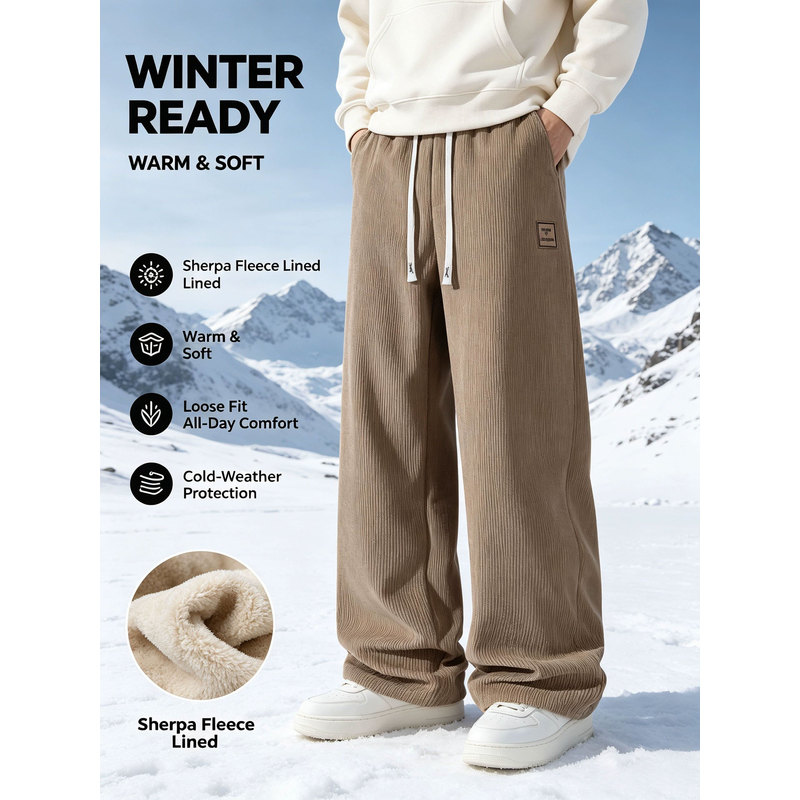 Men's Winter Sports Pants Cord - огляд і ціна Corduroy Pant Warm