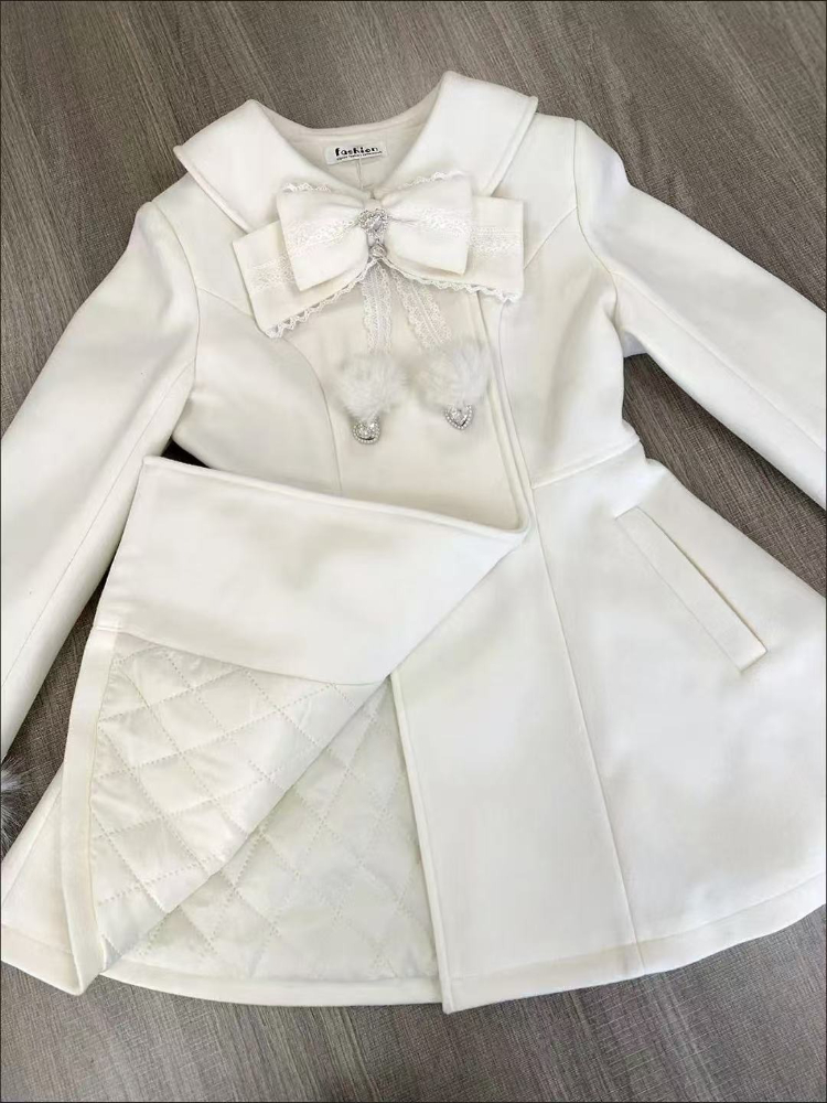 Japanese Autumn Winter Elegant - огляд і ціна Wool Coat Peacoat