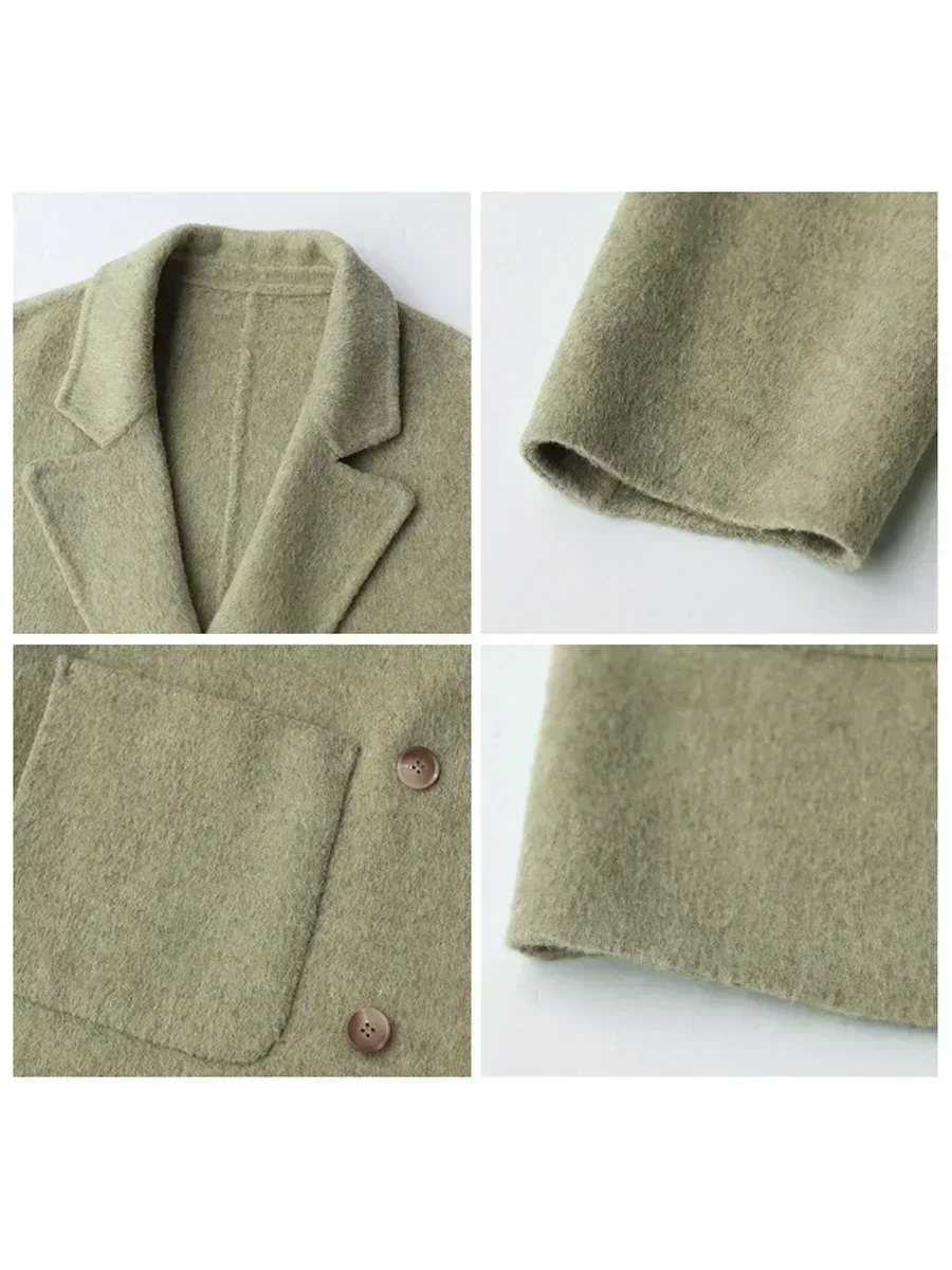 CHIC VEN Women's Woolen Coats  - огляд і ціна Wool Coat Peacoat