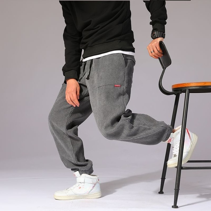 Men's Corduroy Sweatpants Fall - огляд і ціна Corduroy Pant Warm